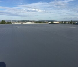 Liquid roof coating